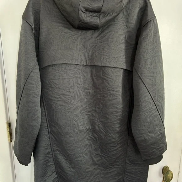 Lululemon Athletica packable jacquard knit wrap Hooded Coat - Picture 9 of 9